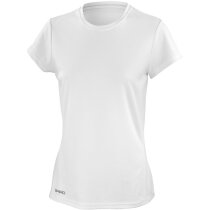 Camiseta de mujer blanca manga corta 160 gr blanca