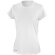 Camiseta de mujer blanca manga corta 160 gr blanca