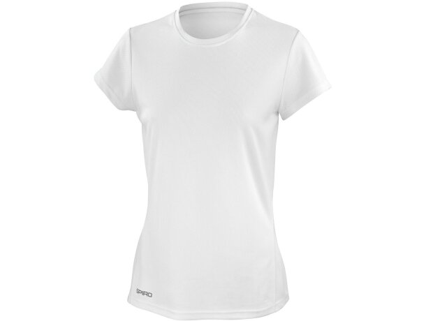 Camiseta técnica Performance Mujer blanca