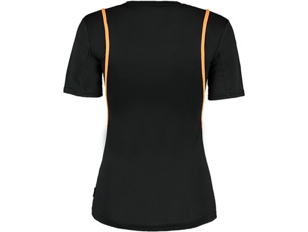 Camiseta técnica Cooltex con logo negra