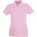 Polo manga corta de mujer entallado 180 gr barato rosa claro