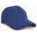 Gorra con 6 paneles unisex personalizada azul royal