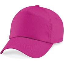 Gorra original para niños en colores lisos personalizada fucsia Gorra original para niños en colores lisos personalizada fucsia