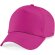 Gorra para niños en colores lisos fucsia barata