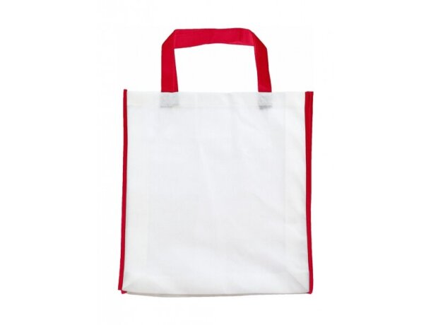 Bolsa con fondo y lateral desplegable grabada Bolsa con fondo y lateral desplegable grabada