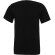 Camisetas manga corta unisex algodón ring-spun 142 g/m2 Negro vintage