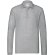 Polo de manga larga unisex 180 gr Gris sueve