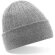 Gorro marca Thinsulate de doble capa personalizado gris