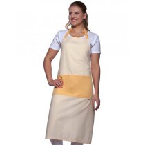 delantal con peto combinado 220 gr personalizado delantal con peto combinado 220 gr personalizado