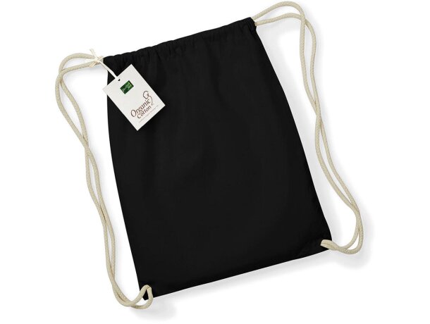 Bolsa mochila de algodón orgánico muy resistente personalizada