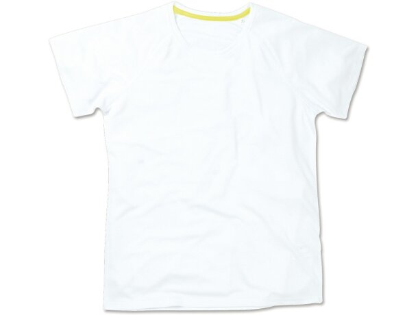 Camiseta técnica de mujer 140 gr merchandising blanca