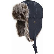 Gorro para el frío con cierre de clip barato negro Gorro para el frío con cierre de clip barato negro