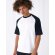 Camiseta combinada 185 gr