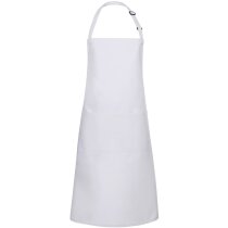 Delantal peto personalizado con bolsillo negro