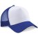 gorra sencilla con 5 paneles y rejilla trasera personalizada azul azul claro