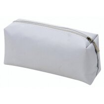Neceser rectangular de microfibra personalizada blanca Neceser rectangular de microfibra personalizada blanca