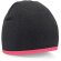 Gorro de punto de colores Negro/graphite