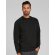 Sudadera raglan de hombre Negro detalle 1