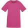 Camiseta Técnica de niño 135 gr personalizada fucsia