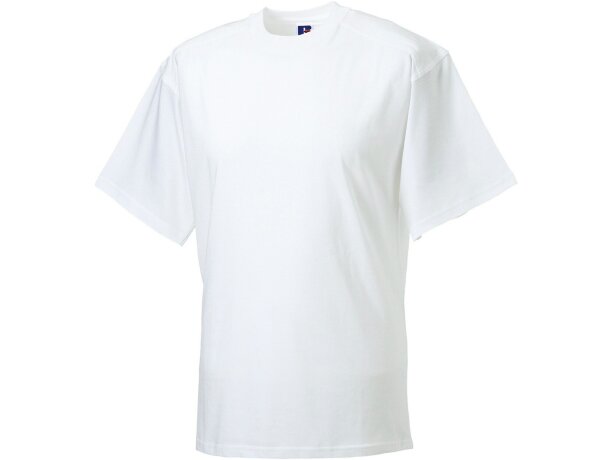 Camiseta de Trabajo con logo blanca