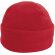 Gorro polar 200 gr para esquiar personalizado rojo