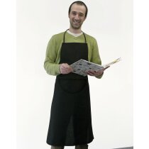 Delantal Budapest algodón con bolsillo cocinero