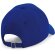 Gorra ecológica de 5 paneles Azul royal brillante detalle 2