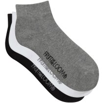 Quarter Socks 3 Pack blanco