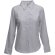 Camisa Oxford manga larga mujer  personalizada gris