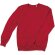 Sudadera de felpa de 300 gr personalizada roja