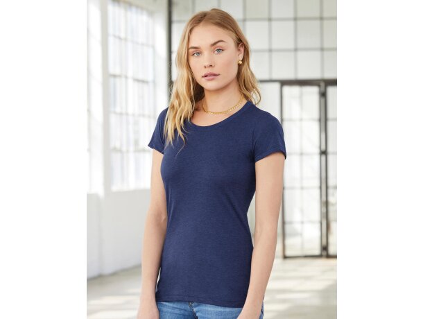 Camiseta de mujer manga corta 135 gr para empresas