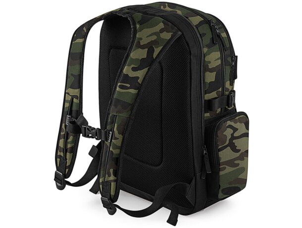 Mochila Old School Boardpack Camuflaje jungla detalle 3