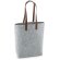 Bolsa Tote Premium de fieltro Gris melange/bronce