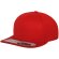 Gorra Snapback ajustada de 6 paneles. Personalízalo con tu logotipo Rojo detalle 11