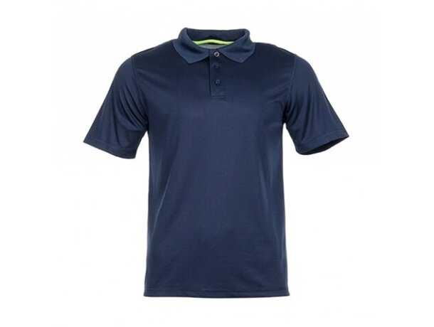 Polo deportivo Active 140 hombre con tecnología Active-Dry Rojo carmesí detalle 5