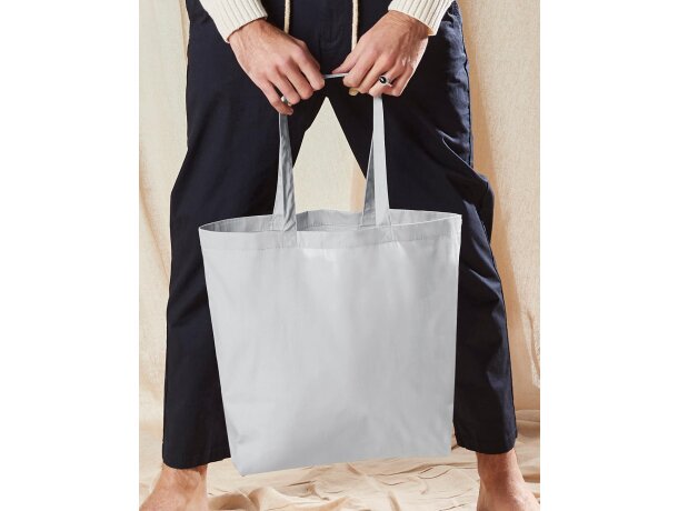 Bolsa Shopper algodón orgánico Premium personalizada