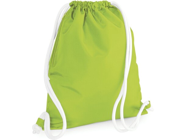 MOCHILA CON CUERDA VERDE