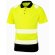 Polo camisa de seguridad reciclada Amarillo fluorescente