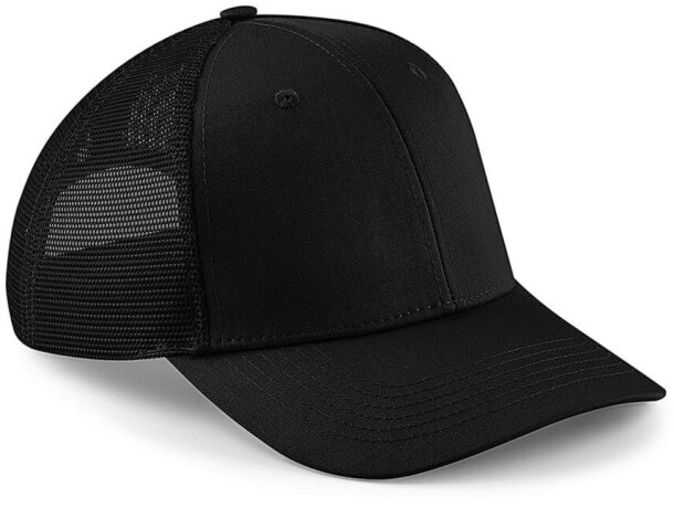 Gorras trucker con paneles estructurados y ojales de ventilación Urbanwear  Arena calida detalle 2