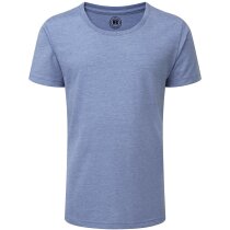 Camiseta de niña tejido mixto azul claro Camiseta de niña tejido mixto azul claro