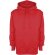 Sudadera unisex con capucha personalizada roja