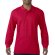 Polo 100% algodón de hombre personalizado rojo