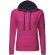 Sudadera con capucha poliéster polar 280 g/m2 Naranja/marino