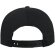 Gorra snapback de algodón orgánico eco-friendly Negro detalle 2