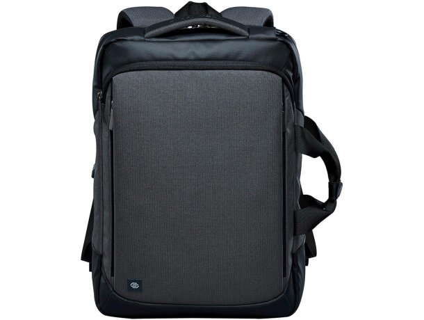 Road Warrior: mochila con funda acolchada para portátil y trolley Gris/lime detalle 6