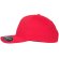 Gorra delta flexfit: comodidad y estilo en un solo modelo Rojo detalle 5