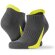 Calcetines deportivos, pack de 3 Gris/lime