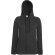 Chaqueta sudadera de mujer entallada ligera personalizada gris