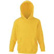 Sudadera lisa con capucha tallas de niño