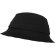 Gorra algodón Flexfit de pescador Negro detalle 2